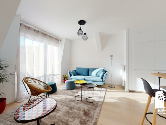 Appartement T3 de 71 m² + Balcon + Terrasse + Parking à Sèvres